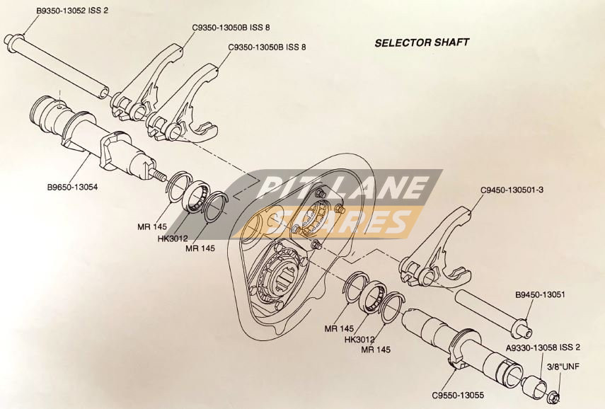 SELECTOR SHAFT Diagram